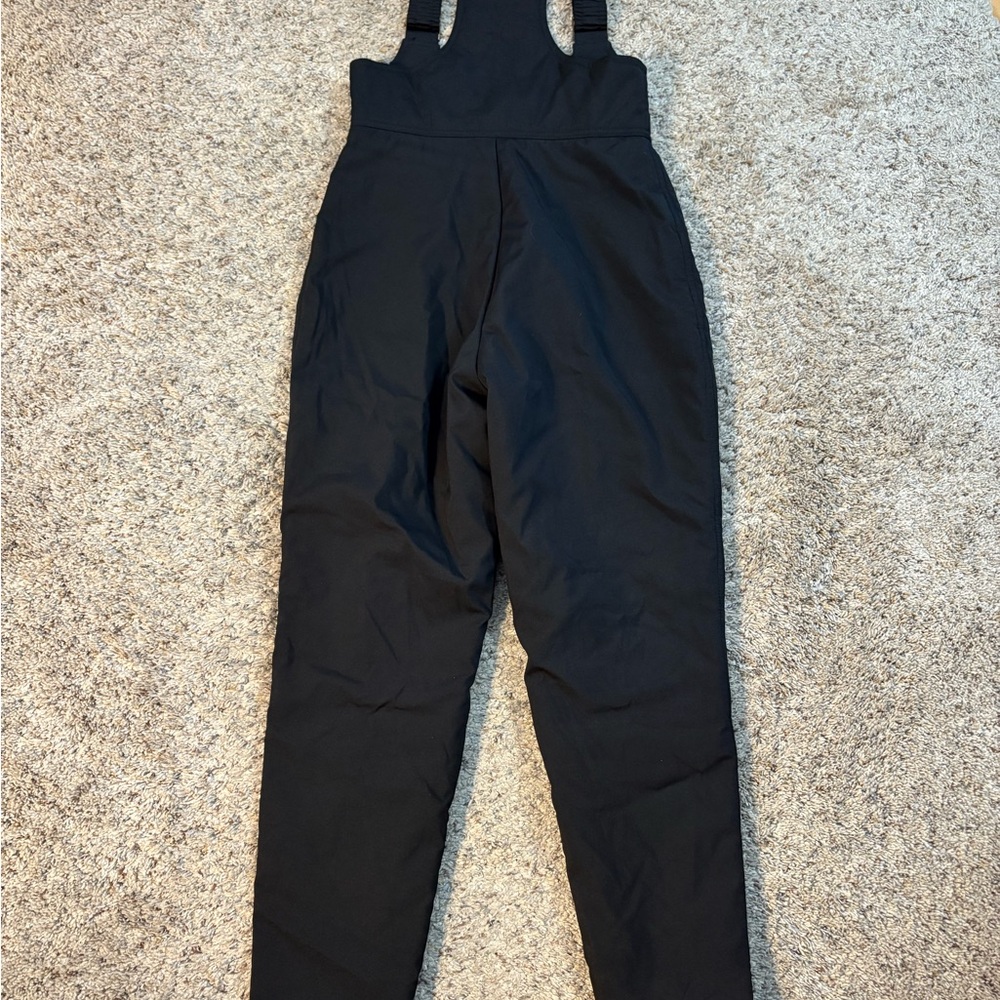 Fera Vintage Black Women's Snow Suit Overalls Size 6 - Picture 4 of 16